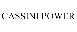 CASSINI POWER trademark