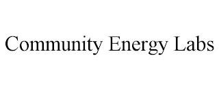 COMMUNITY ENERGY LABS trademark