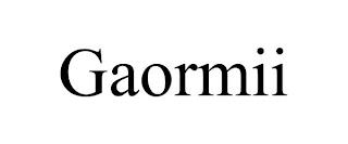 GAORMII trademark