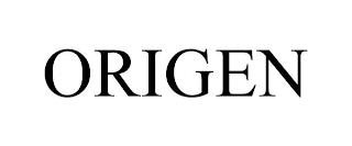 ORIGEN trademark