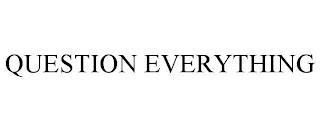 QUESTION EVERYTHING trademark