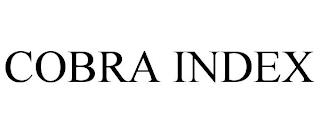 COBRA INDEX trademark