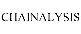 CHAINALYSIS trademark