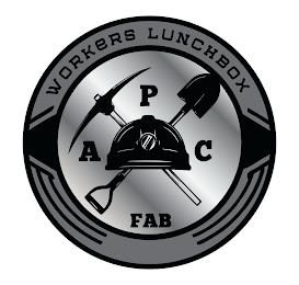 A P C FAB WORKERS LUNCHBOX trademark