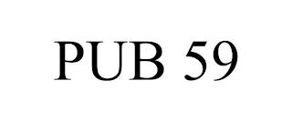 PUB 59 trademark