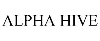 ALPHA HIVE trademark