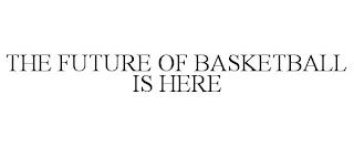 THE FUTURE OF BASKETBALL IS HERE trademark