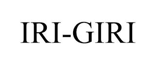 IRI-GIRI trademark