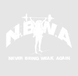 N.BW.A NEVER BEING WEAK AGAIN trademark