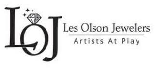 LOJ LES OLSON JEWELERS ARTISTS AT PLAY trademark