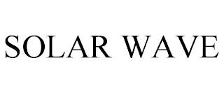 SOLAR WAVE trademark