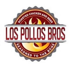 LOS POLLOS BROS ROASTED CHICKEN AND BEER SEASONED TO THE BONE trademark