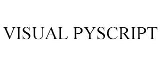 VISUAL PYSCRIPT trademark