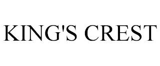 KING'S CREST trademark