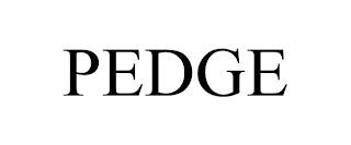 PEDGE trademark