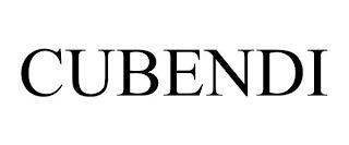 CUBENDI trademark