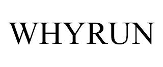 WHYRUN trademark