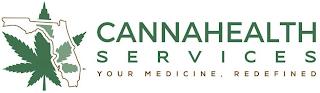 CANNAHEALTH SERVICES YOUR MEDICINE, REDEFINED trademark