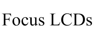 FOCUS LCDS trademark