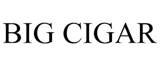 BIG CIGAR trademark