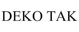 DEKO TAK trademark