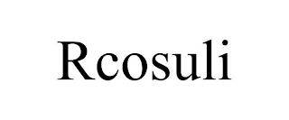 RCOSULI trademark