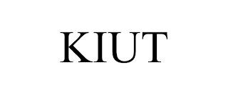 KIUT trademark