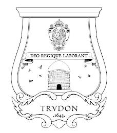 TRVDON 1643 DEO REGIQUE LABORANT trademark