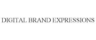 DIGITAL BRAND EXPRESSIONS trademark