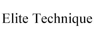 ELITE TECHNIQUE trademark