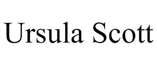 URSULA SCOTT trademark