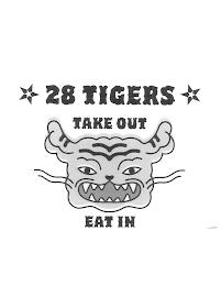 28 TIGERS TAKE OUT EAT IN trademark