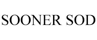 SOONER SOD trademark