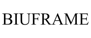 BIUFRAME trademark