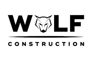 WOLF CONSTRUCTION trademark