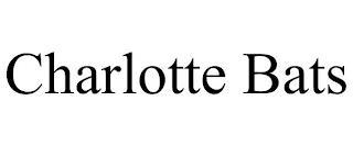 CHARLOTTE BATS trademark