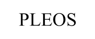 PLEOS trademark