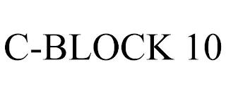 C-BLOCK 10 trademark