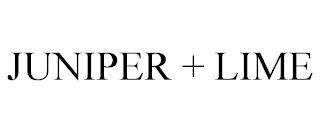 JUNIPER + LIME trademark