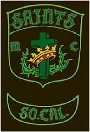 SAINTS M C SO. CAL. trademark