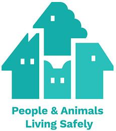 PEOPLE & ANIMALS LIVING SAFELY trademark