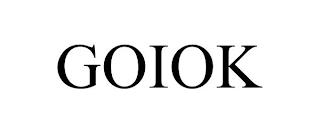 GOIOK trademark