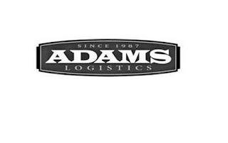 SINCE 1987 ADAMS LOGISTICS trademark