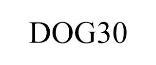 DOG30 trademark