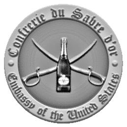 CONFRERIE DU SABRE D'OR EMBASSY OF THE UNITED STATES trademark