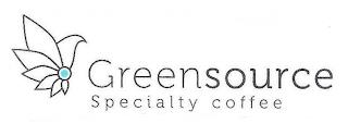 GREENSOURCE SPECIALTY COFFEE trademark