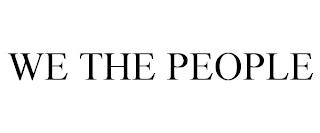 WE THE PEOPLE trademark