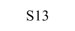 S13 trademark