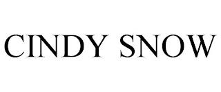 CINDY SNOW trademark