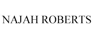 NAJAH ROBERTS trademark